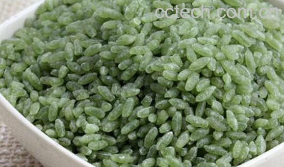 绿色大米是怎么回事 绿色大米是怎么做出来的-0