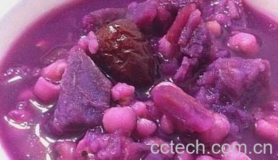 紫薯粥的功效与作用 紫薯粥怎么做好吃-1