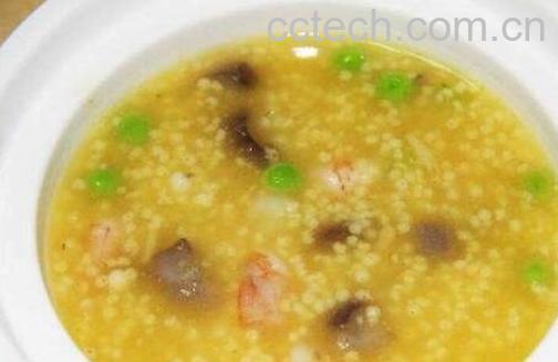 海参小米粥的材料和做法步骤-1