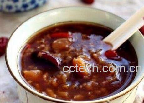 四红补血粥的材料和做法步骤-1