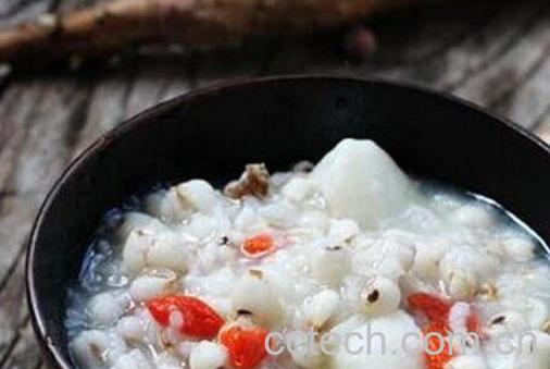 山药薏米芡实粥的材料和做法步骤-1