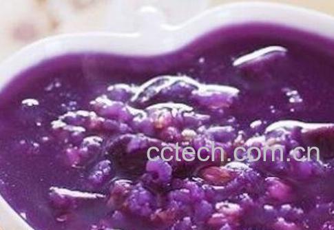 紫薯山药小米粥的功效-0