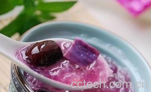 紫薯山药银耳粥的做法-0