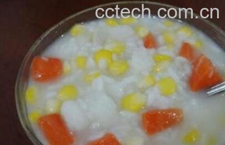 山药玉米粥的材料做法与功效-0