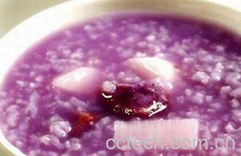 紫薯山药粥的做法窍门-1