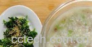 果蔬百科芹菜肉末粥-0