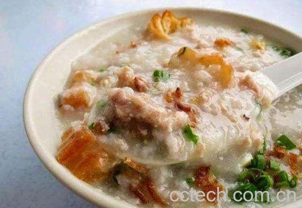 莲子百合煲鸡粥-1