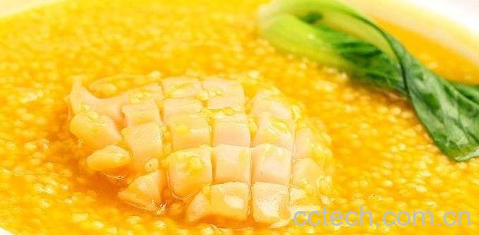 鲍鱼小黄米粥-1