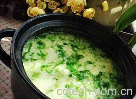 青菜鸡蛋粥的功效与作用-0