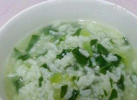青菜煮粥的功效与作用-0