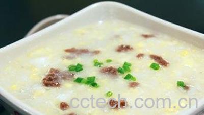 牛肉蛋花粥-1