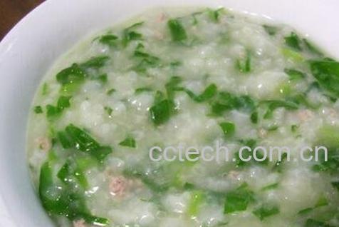 白菜瘦肉粥有什么功效-0