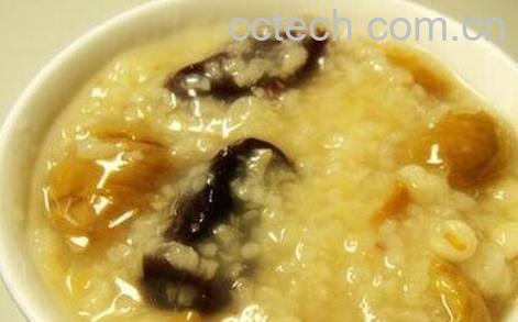 板栗红枣小米粥的功效和做法步骤-0