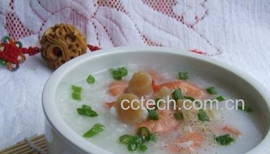 干贝粥的做法与功效-0
