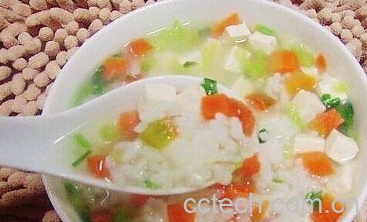 果蔬百科豆腐粥怎么做-0