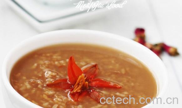 果蔬百科红玫瑰粥的做法-0