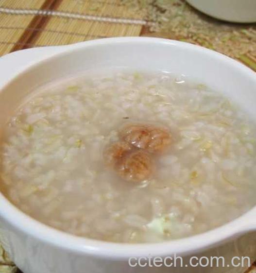 果蔬百科海米糙米粥的做法-0