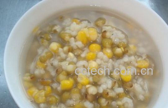 果蔬百科玉米绿豆粥的做法与功效-0