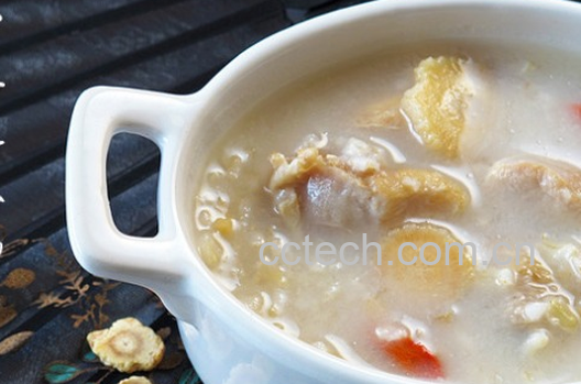 果蔬百科沙参糙米鸡肉粥的做法-0
