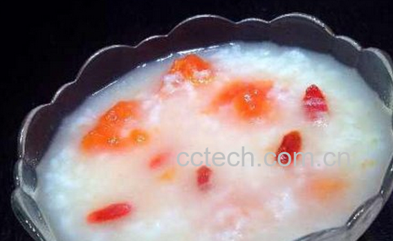 果蔬百科枸杞木瓜粥的做法与功效-0