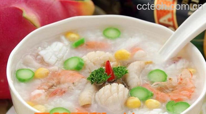 果蔬百科干贝海鲜粥的做法大全-0