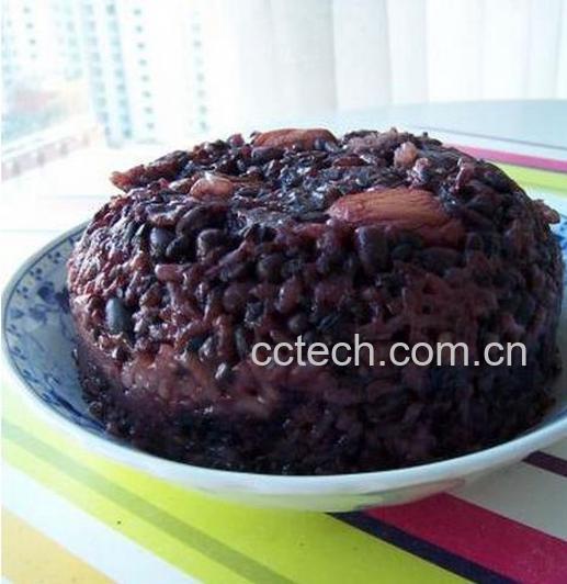 果蔬百科紫米八宝饭的做法 紫米八宝饭怎么做-0