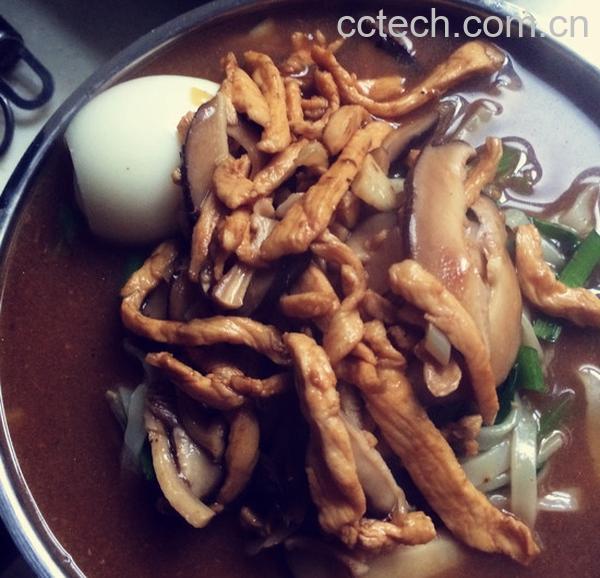 果蔬百科口水鸡丝面的做法-0