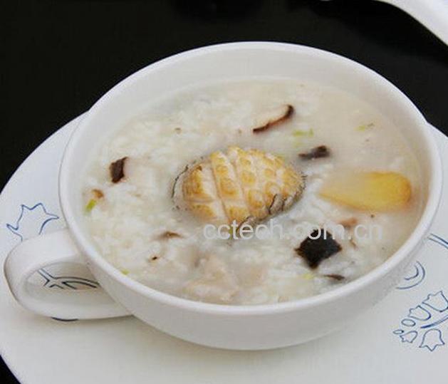 果蔬百科香菇咸肉鲍鱼粥的做法-0