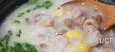 果蔬百科猪肺白果粥的做法-0