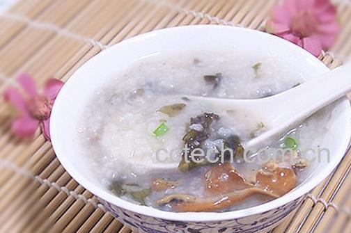 果蔬百科花菜蚝豉粥的做法-0