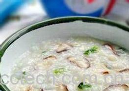 果蔬百科香菇鸡肉粥的做法-0