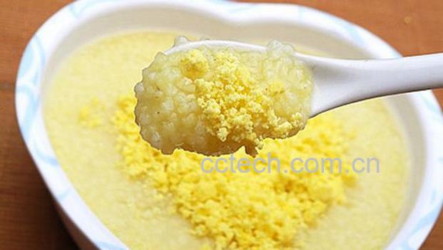 果蔬百科蛋黄小米粥的做法-0