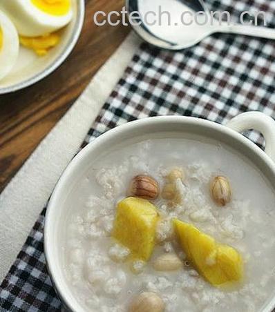 果蔬百科地瓜花生粥的做法-0