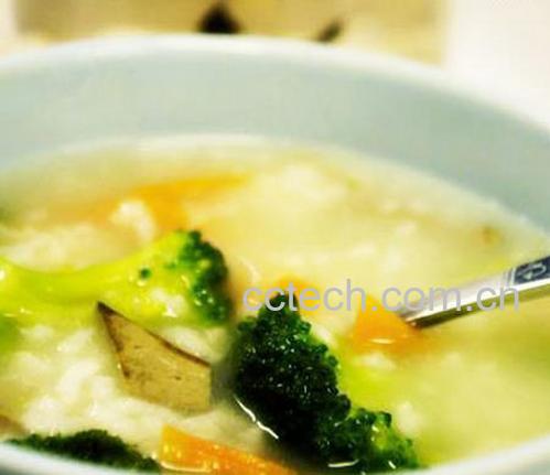 果蔬百科蛤蜊西兰花大米粥的做法-0