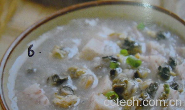 果蔬百科大米田螺粥的做法与功效-0