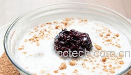 果蔬百科椰汁紫米露的做法-0