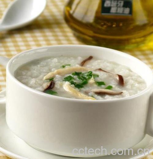 果蔬百科香菇鸡肉粥的做法 香菇鸡肉粥的功效-0