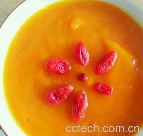 果蔬百科枸杞南瓜粥的做法-0