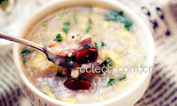 果蔬百科谷物瘦肉粥的做法-0