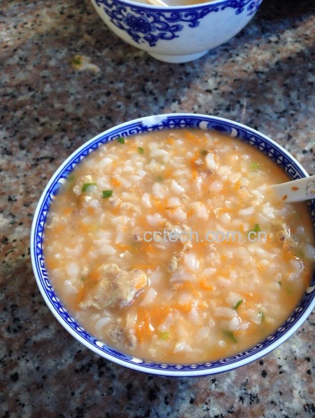 果蔬百科牛肉胡萝卜小米粥的做法-0