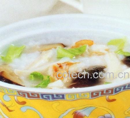 果蔬百科参杞海参鱿鱼粥的做法-0