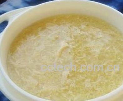 果蔬百科小米鸡蛋粥的做法-0