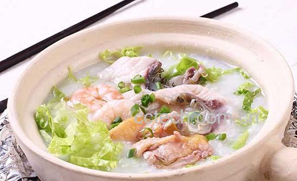 果蔬百科三鲜粥的做法-0