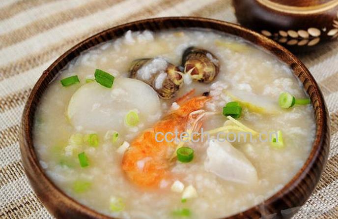 果蔬百科芋头海鲜粥的做法-0