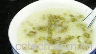 果蔬百科绿豆麦片粥的做法-0