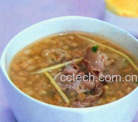 果蔬百科羊肉麦仁粥的做法-0