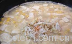 果蔬百科蟹肉豆腐粥的做法-0