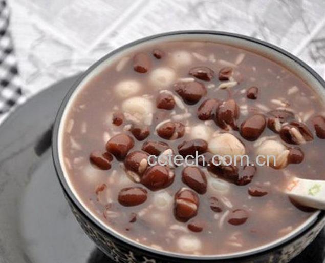 果蔬百科红豆酒酿圆子粥的做法-0