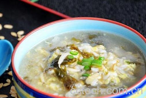 果蔬百科虾皮香芹燕麦粥的做法-0