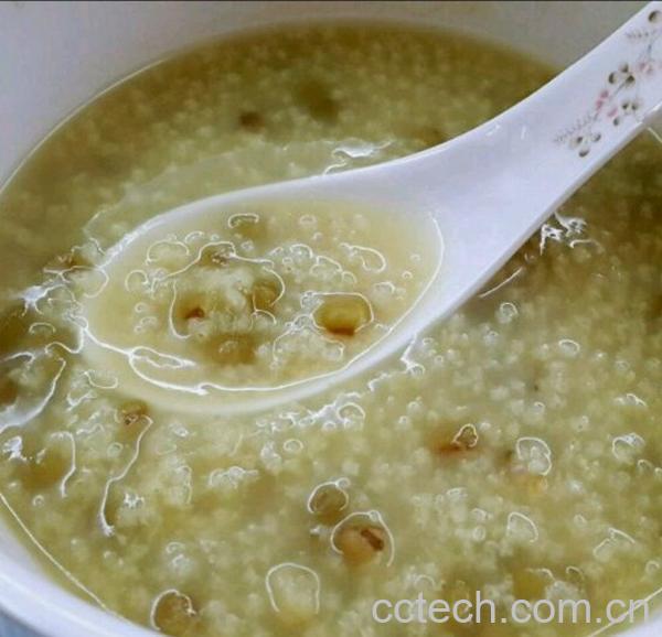 果蔬百科小米绿豆粥的做法-0